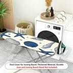 1-Piece Seashell Starfish Ocean  Ironing Board Cover, Universal Size, Without Board