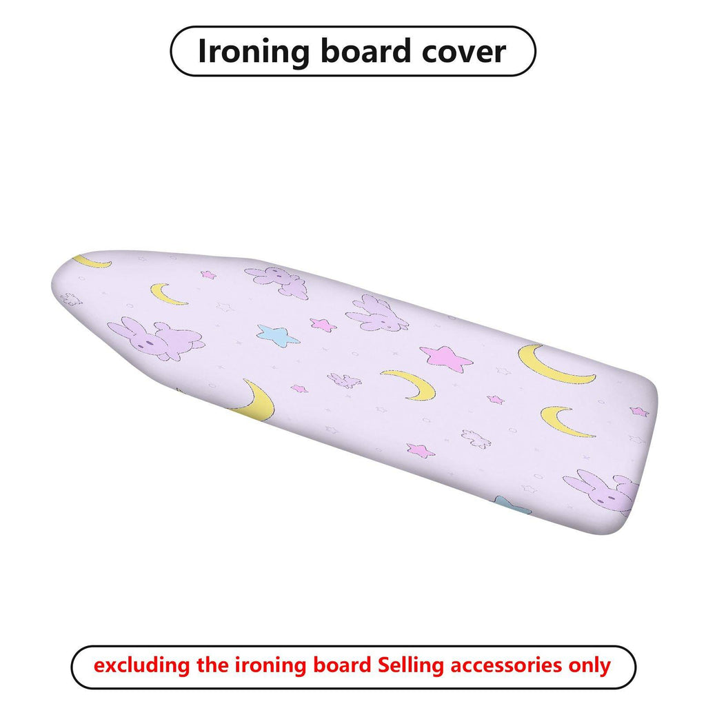 1-Piece Moon Star Rabbit  Ironing Board Cover, Universal Size, Without Board