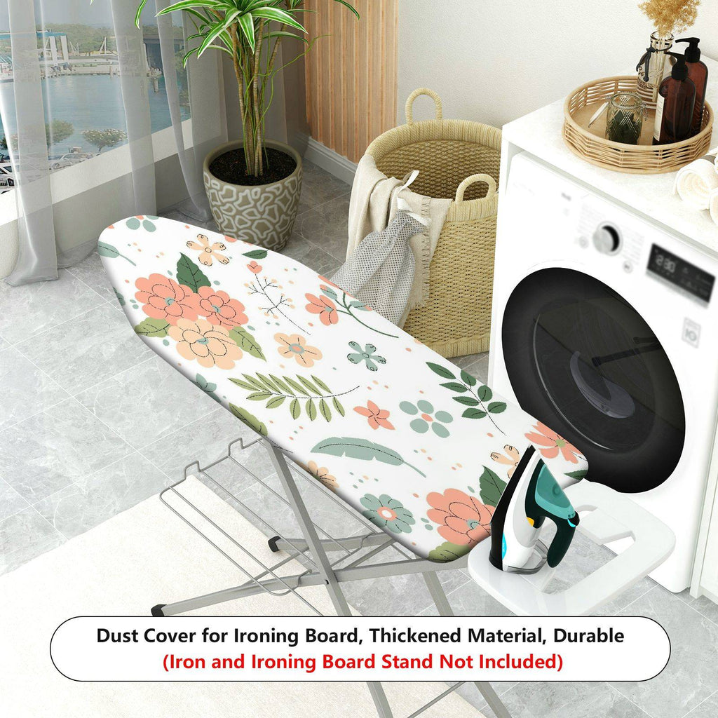 1-Piece Floral Tropical Nature  Ironing Board Cover, Universal Size, Without Board