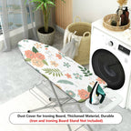 1-Piece Floral Tropical Nature  Ironing Board Cover, Universal Size, Without Board