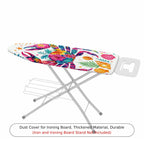 1-Piece Tropical Floral Crab  Ironing Board Cover, Universal Size, Without Board