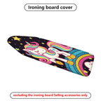 1-Piece Unicorn Rainbow Star  Ironing Board Cover, Universal Size, Without Board