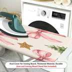 1-Piece Christmas Bow Tree Star  Ironing Board Cover, Universal Size, Without Board