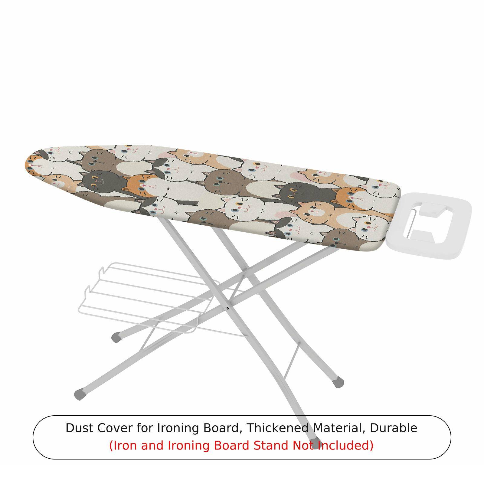 1-Piece Cat Pattern Cute Animal  Ironing Board Cover, Universal Size, Without Board