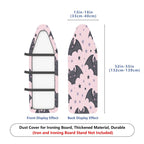 1-Piece Bat Stars Pink  Ironing Board Cover, Universal Size, Without Board