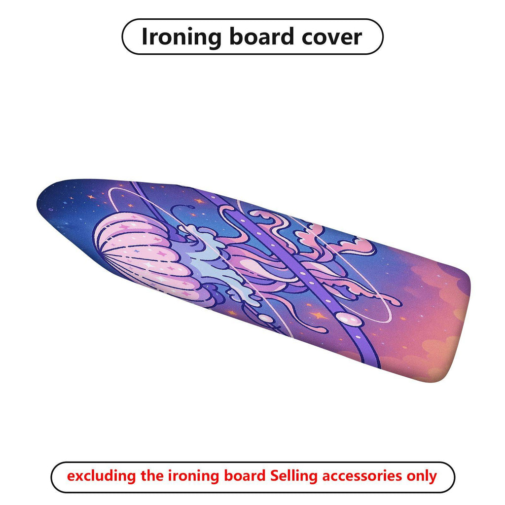 1-Piece Jellyfish Ocean Starry  Ironing Board Cover, Universal Size, Without Board