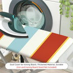 1-Piece Striped Colorful Soft  Ironing Board Cover, Universal Size, Without Board