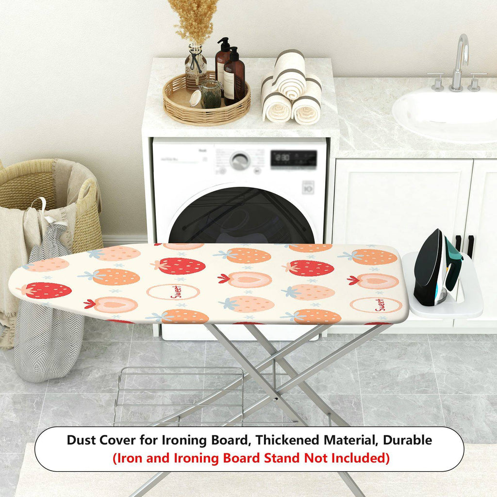 1-Piece Strawberry Pattern Fruit Sweet  Ironing Board Cover, Universal Size, Without Board