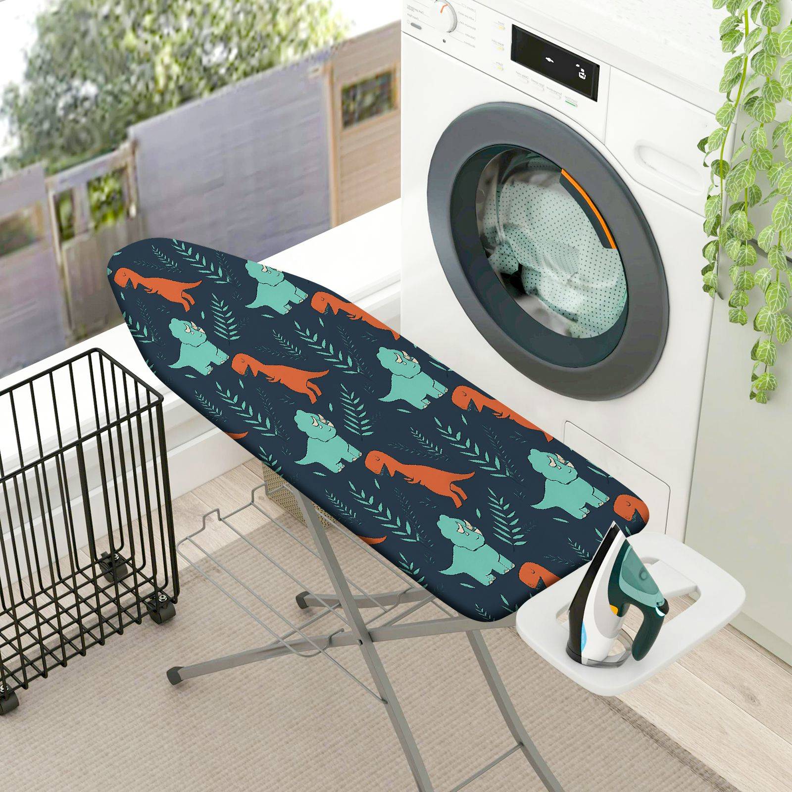 1-Piece Animal Leaf  Ironing Board Cover, Universal Size, Without Board