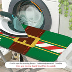1-Piece Christmas Elf Candy Cane  Ironing Board Cover, Universal Size, Without Board