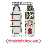 1-Piece Christmas Festive Nordic  Ironing Board Cover, Universal Size, Without Board