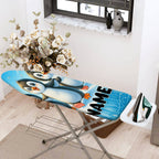 1-Piece Penguin  Fun  Ironing Board Cover, Universal Size, Without Board