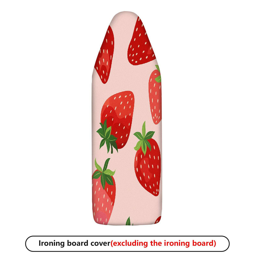 1-Piece Strawberry Red Pink  Ironing Board Cover, Universal Size, Without Board