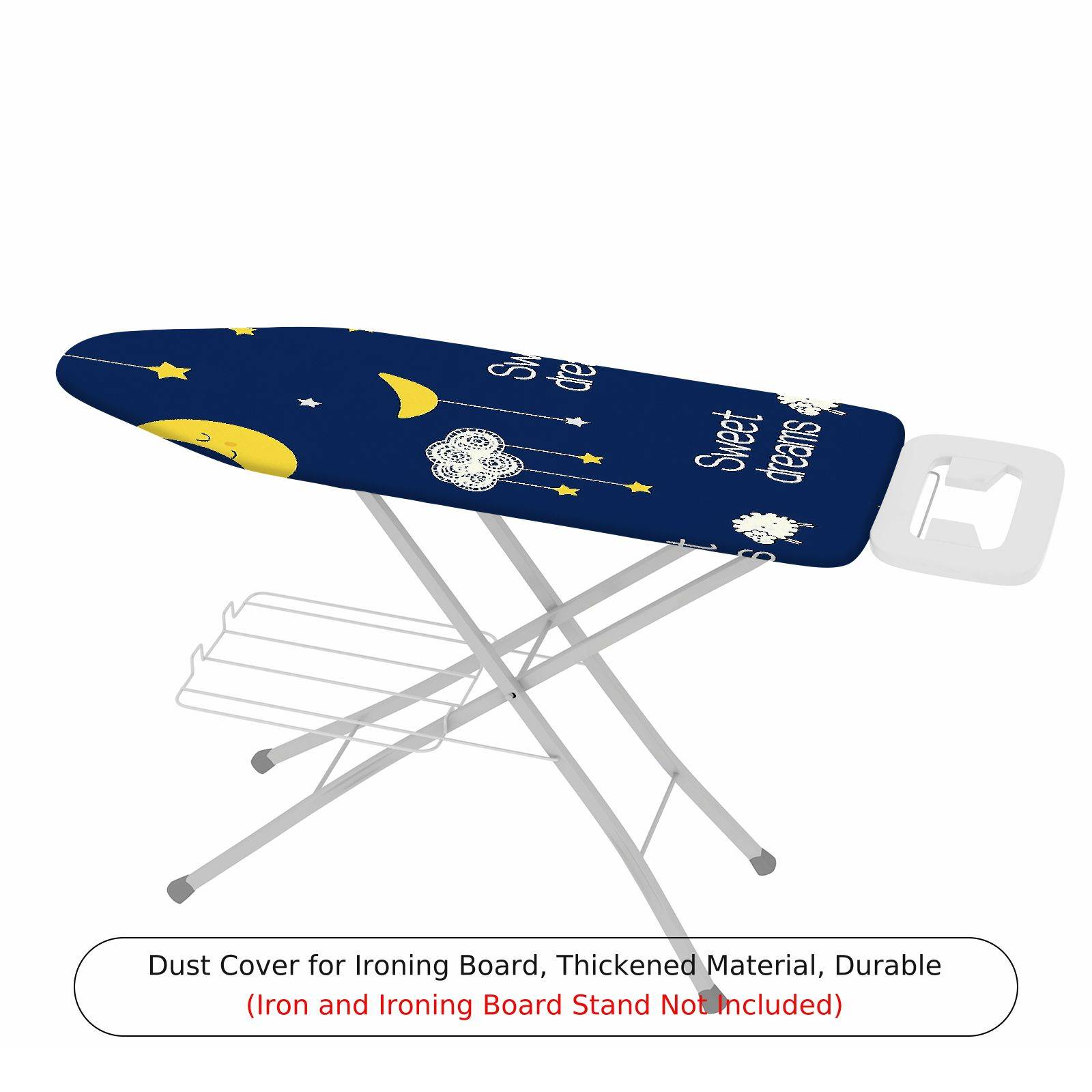 1-Piece Moon Star Sweet Dream  Ironing Board Cover, Universal Size, Without Board