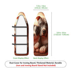 1-Piece Dog Puppy Animal  Ironing Board Cover, Universal Size, Without Board