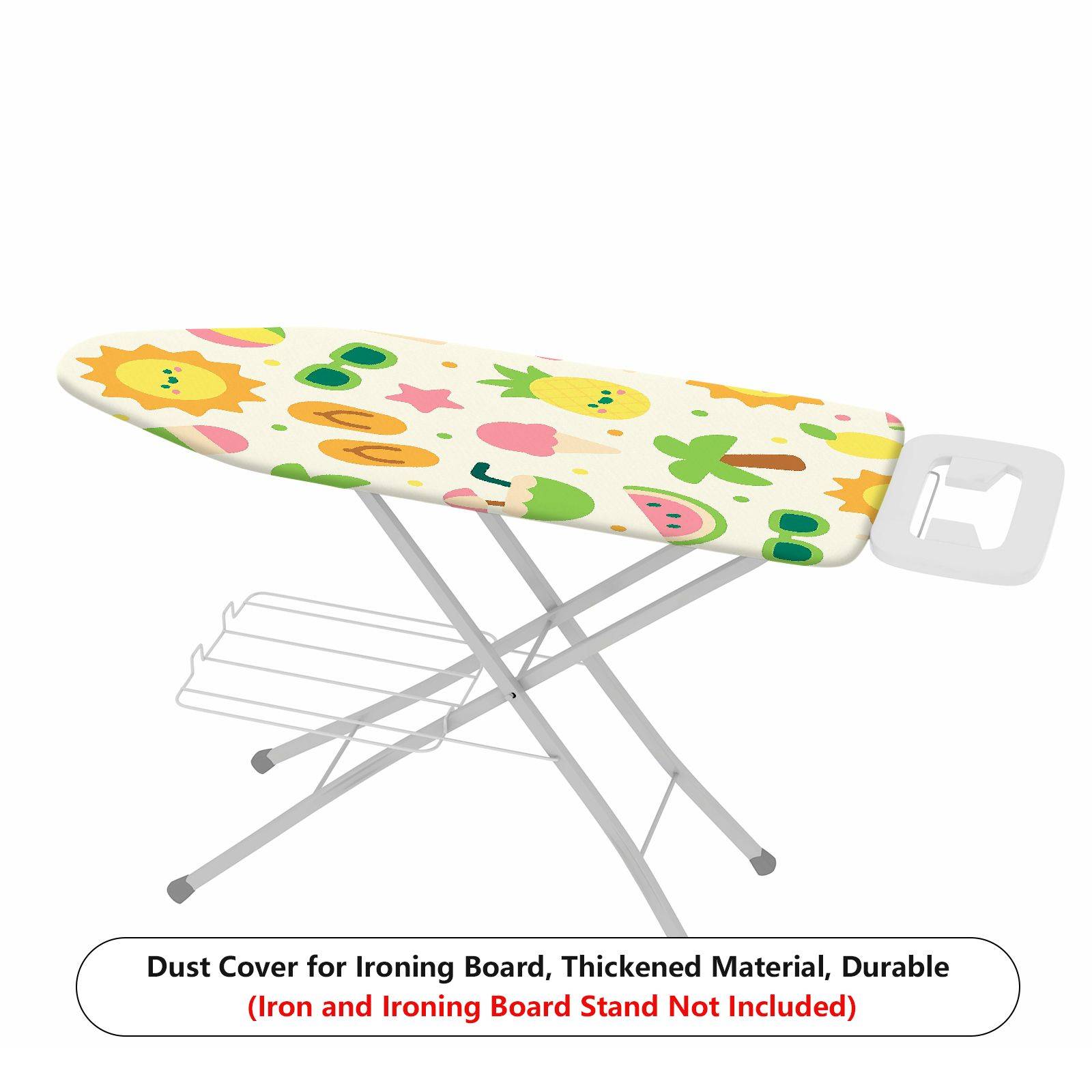 1-Piece Summer Tropical  Ironing Board Cover, Universal Size, Without Board