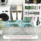 1-Piece Blue Crab Starfish Seashell  Ironing Board Cover, Universal Size, Without Board