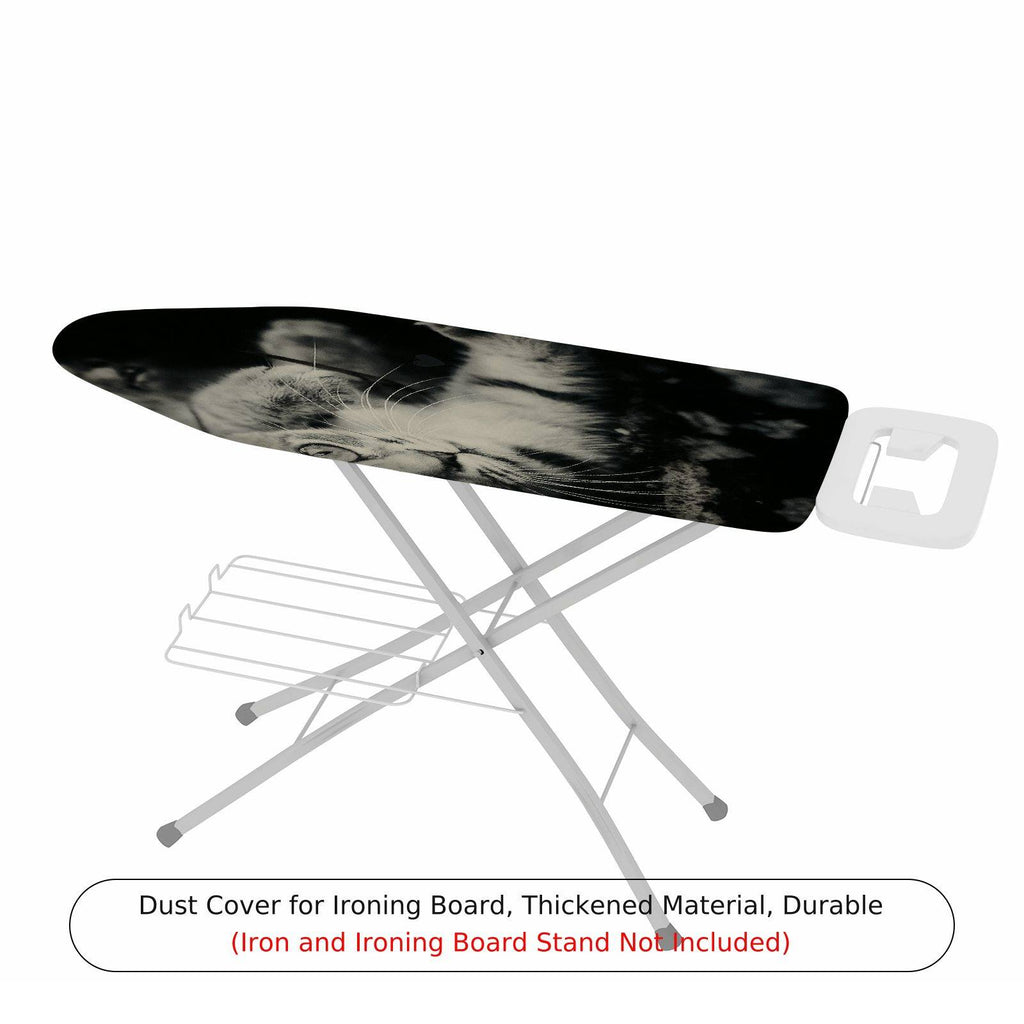 1-Piece Lion Feline Animal  Ironing Board Cover, Universal Size, Without Board