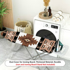 1-Piece Aztec Retro Geometric  Ironing Board Cover, Universal Size, Without Board