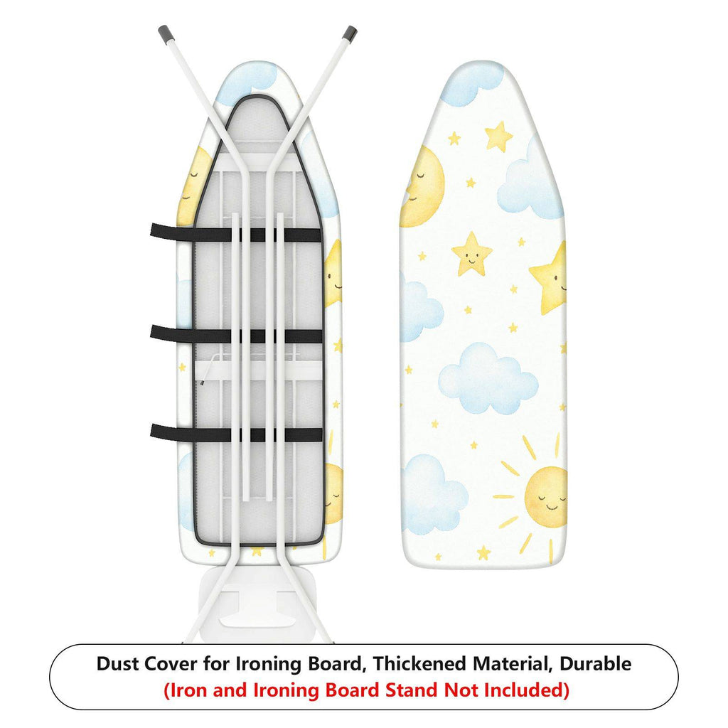 1-Piece Sun Moon Star  Ironing Board Cover, Universal Size, Without Board