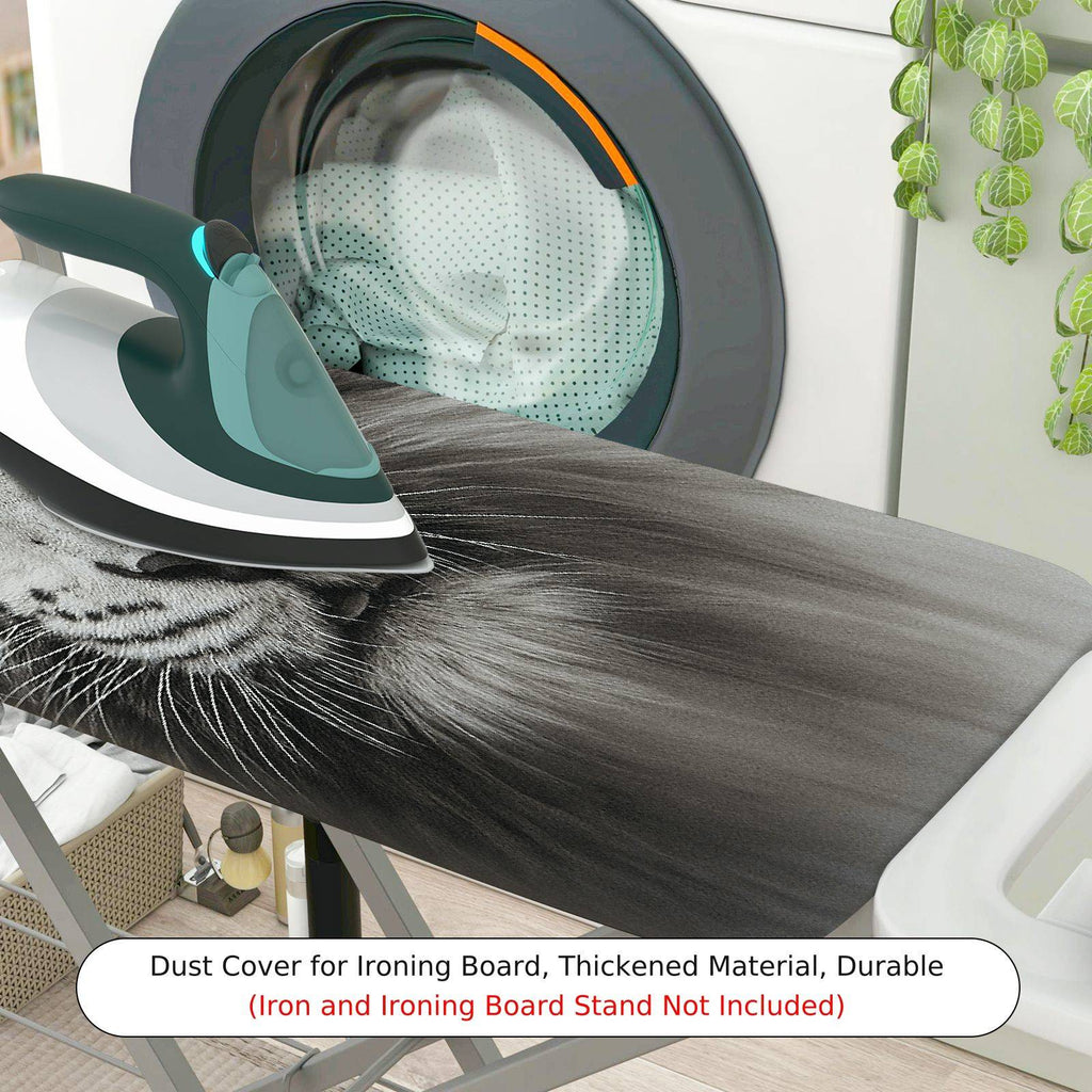 1-Piece Animal Wildlife Tiger  Ironing Board Cover, Universal Size, Without Board