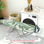 1-Piece Green Leaf Tropical Forest Nature  Ironing Board Cover, Universal Size, Without Board