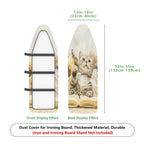 1-Piece Cat Cute Cozy  Ironing Board Cover, Universal Size, Without Board