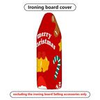 1-Piece Christmas Candy Bow  Ironing Board Cover, Universal Size, Without Board