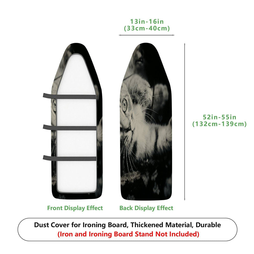 1-Piece Lion Feline Animal  Ironing Board Cover, Universal Size, Without Board
