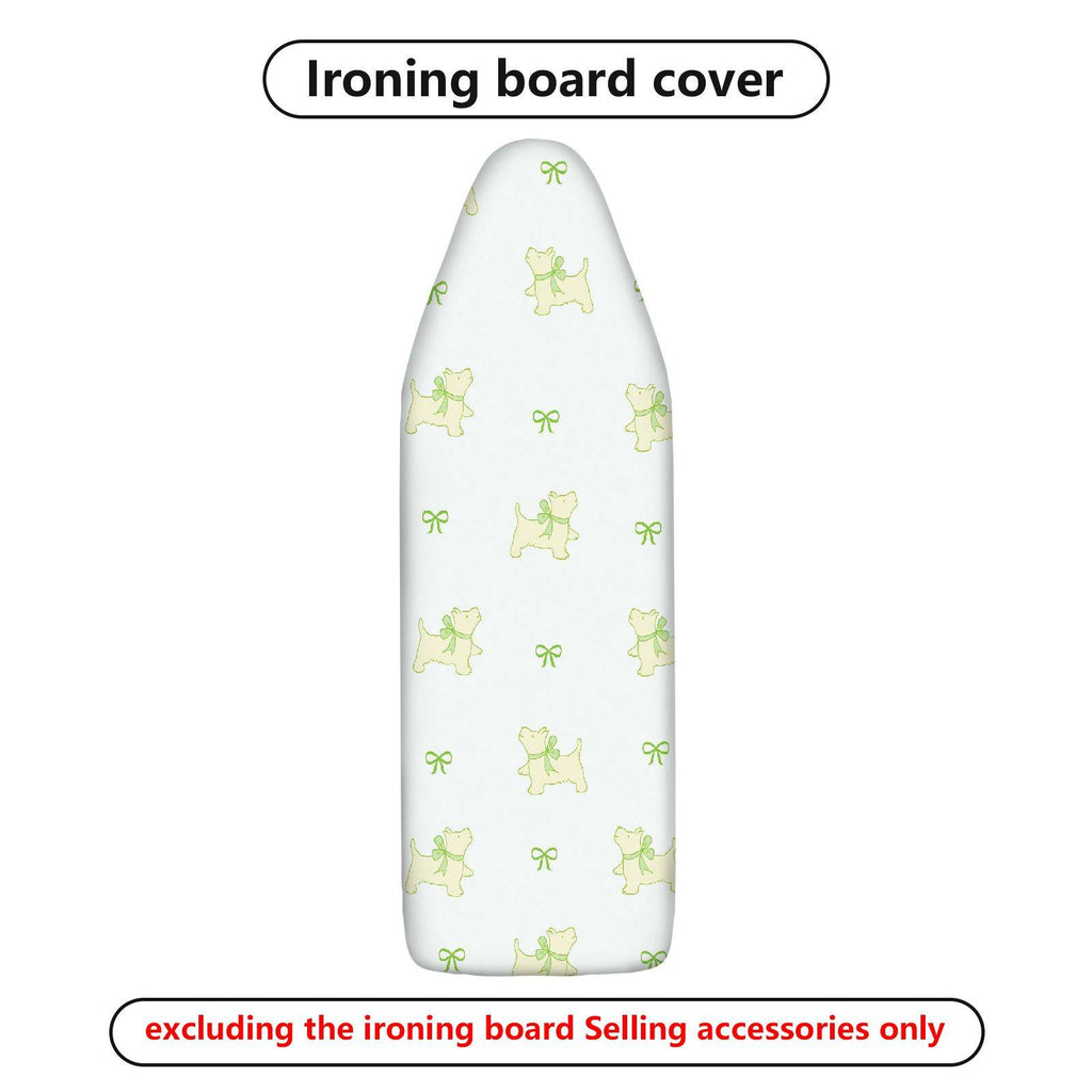 1-Piece Dog Bowknot Pattern Animal Theme  Ironing Board Cover, Universal Size, Without Board
