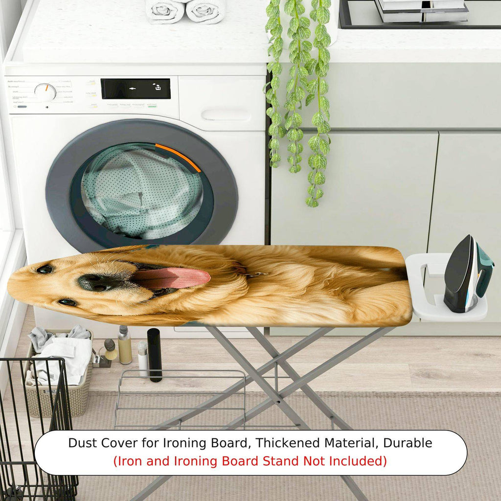 1-Piece Pet Golden Retriever Dog Cute  Ironing Board Cover, Universal Size, Without Board
