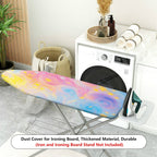 1-Piece Colorful Starry Sky Style Gentle Swirling Galaxy Household  Ironing Board Cover, Universal Size, Without Board