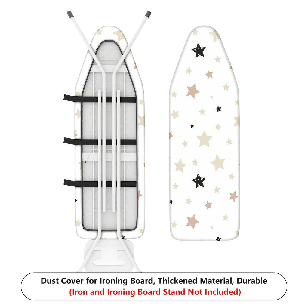 1-Piece Star Pattern Decor Stylish  Ironing Board Cover, Universal Size, Without Board