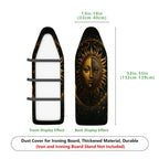 1-Piece Sun Moon Stars  Ironing Board Cover, Universal Size, Without Board