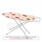 1-Piece Strawberry Floral Pattern  Ironing Board Cover, Universal Size, Without Board