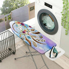 1-Piece Dreamcatcher Floral Feather  Ironing Board Cover, Universal Size, Without Board