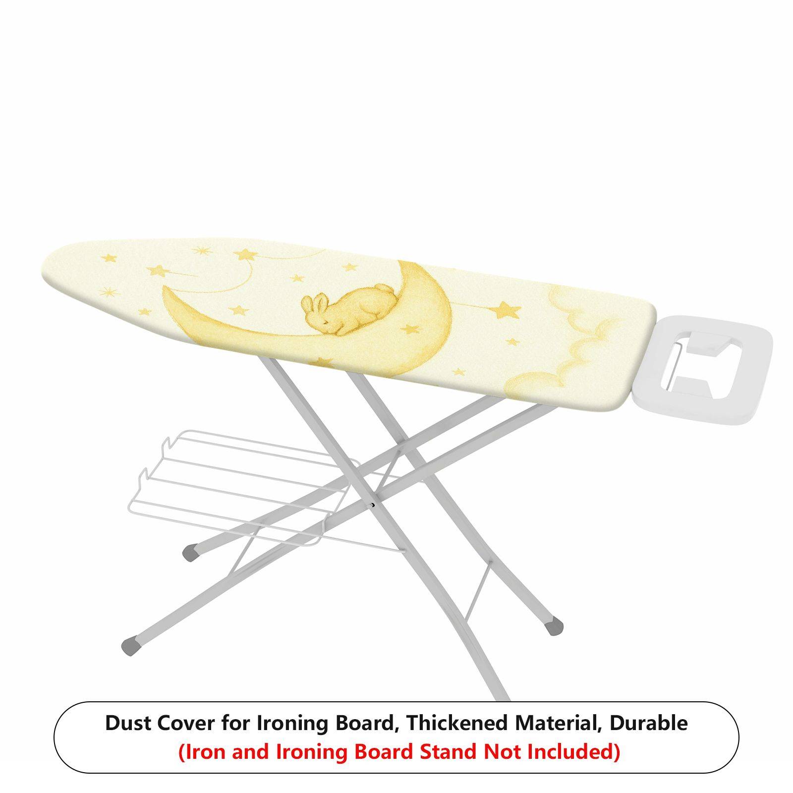 1-Piece Moon Rabbit Stars Heaven  Ironing Board Cover, Universal Size, Without Board