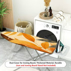 1-Piece Autumn Leaves Tropical Plants Botanical  Ironing Board Cover, Universal Size, Without Board