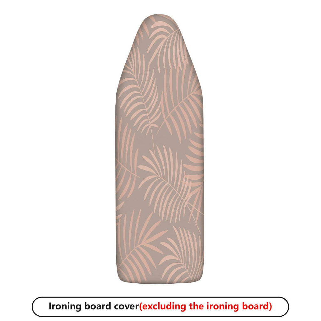1-Piece Leaf Tropical Beige  Ironing Board Cover, Universal Size, Without Board