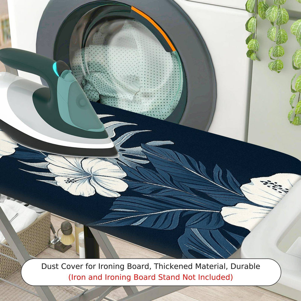 1-Piece Floral Tropical Leaf  Ironing Board Cover, Universal Size, Without Board