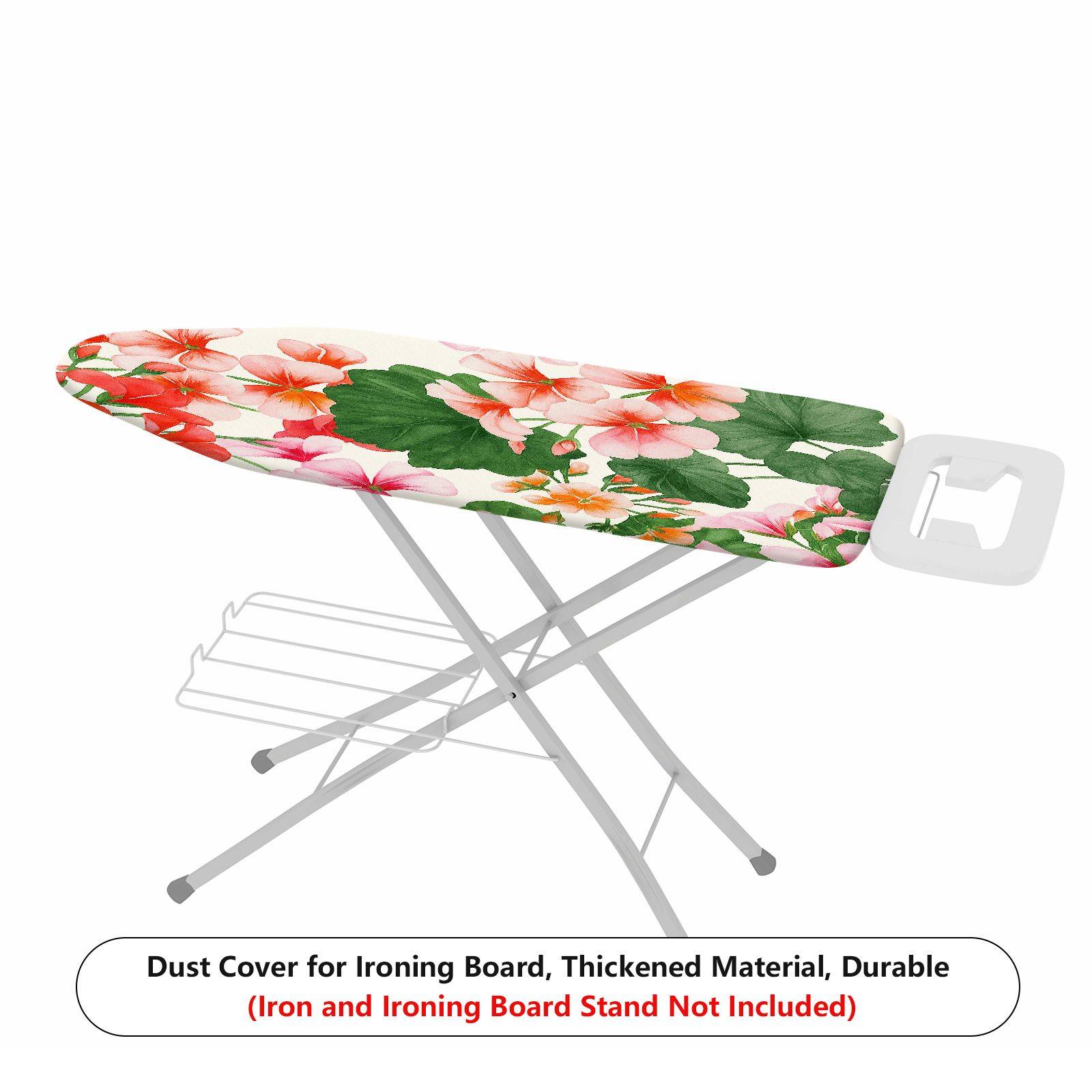 1-Piece Floral Tropical Colorful  Ironing Board Cover, Universal Size, Without Board