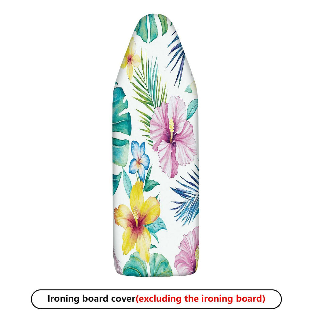 1-Piece Floral Tropical Colorful  Ironing Board Cover, Universal Size, Without Board