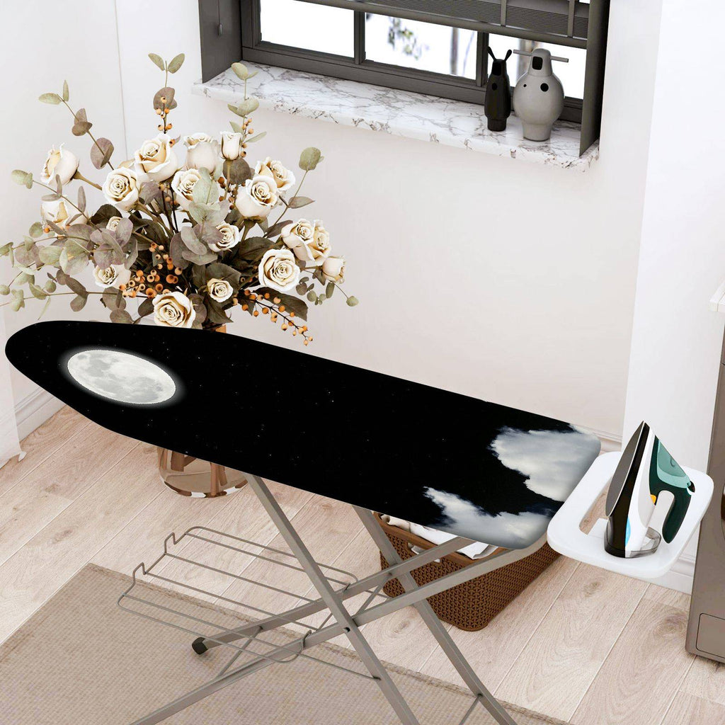 1-Piece Moon Starry Night Sky  Ironing Board Cover, Universal Size, Without Board