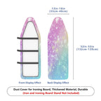 1-Piece Gradient Sparkle Star Glitter  Ironing Board Cover, Universal Size, Without Board