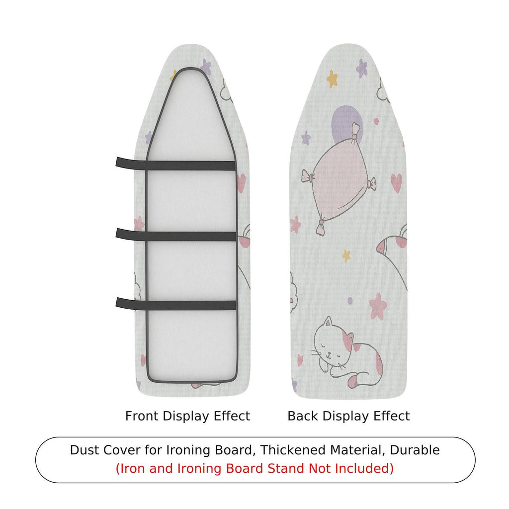 1-Piece Cat Star Pastel  Ironing Board Cover, Universal Size, Without Board