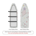 1-Piece Cat Star Pastel  Ironing Board Cover, Universal Size, Without Board
