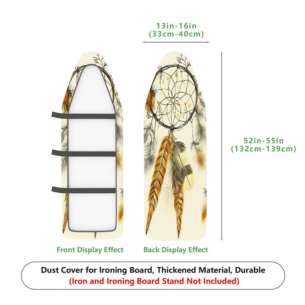 1-Piece Dreamcatcher Feather Pattern  Ironing Board Cover, Universal Size, Without Board