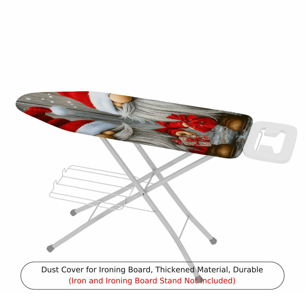 1-Piece Santa Claus Gnome Gift  Ironing Board Cover, Universal Size, Without Board