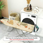 1-Piece Christmas Rabbit Holly  Ironing Board Cover, Universal Size, Without Board