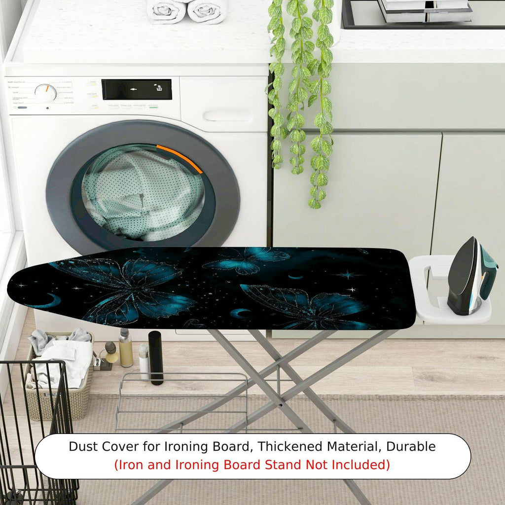 1-Piece Butterfly Starry Night Moon  Ironing Board Cover, Universal Size, Without Board